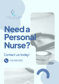 Hiring Personal Nurse Flyer