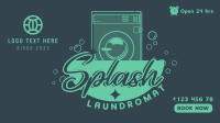 Splash Laundromat Facebook Event Cover