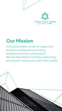 Our Mission Building Facebook Story Design