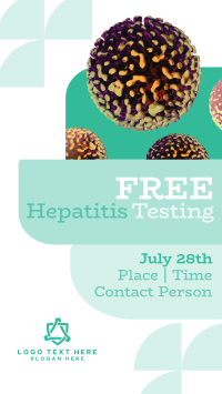 Geometrical Hepatitis Testing Facebook Story Image Preview