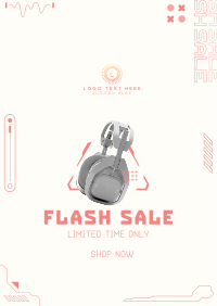 Tech Flash Sale Poster