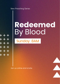 Redeemed by Blood Flyer