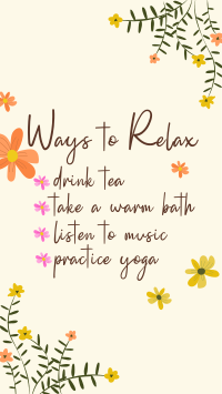 Ways to relax TikTok Video