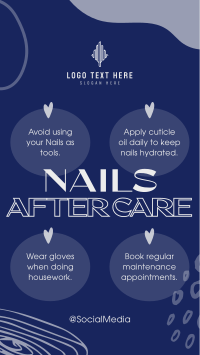 Nails Aftercare Tips Facebook Story