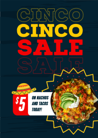 Cinco De Mayo Promo Flyer