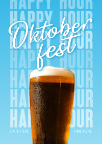 Oktoberfest Party Poster Design