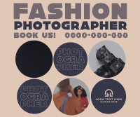 Retro Fashion Photographer Facebook Post