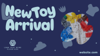 New Toy Arrival Facebook Event Cover Design