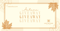 Cozy Leaves Giveaway Facebook Ad Image Preview