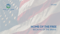 America Veteran Flag Facebook Event Cover