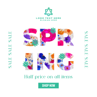 Modern Spring Sale Instagram Post