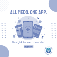 Meds Straight To Your Doorstep Linkedin Post