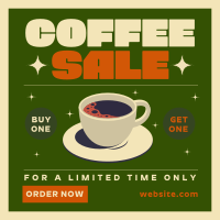 Trendy Coffee Shop Sale Instagram Post Image Preview