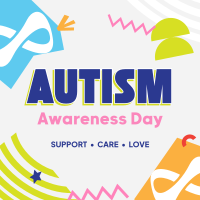 Autism Awareness Day Instagram Post