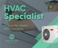 HVAC Specialist Facebook Post