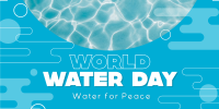 World Water Day Twitter Post Design