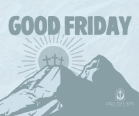 Good Friday Golgotha Facebook Post