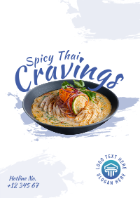 Spicy Thai Cravings Poster