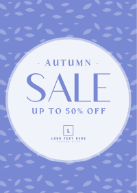 Autumn Flash Sale Poster