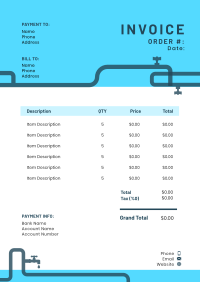 Maintenance Invoice example 1