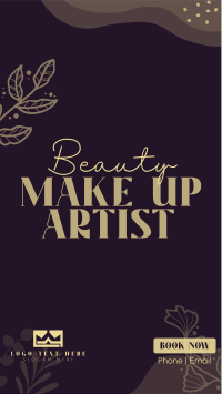 Beauty Make Up Artist Facebook Story