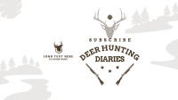 Deer Hunting Diaries YouTube Banner