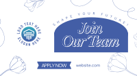 Floral Now Hiring Animation