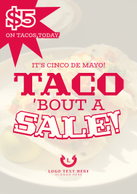 Cinco De Mayo Taco Poster