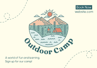 Camper Postcard example 4