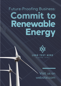 Commit to Renewable Energy Flyer