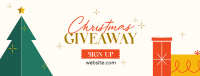 Christmas Holiday Giveaway Facebook Cover