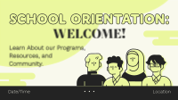 Welcome Students Orientation Animation