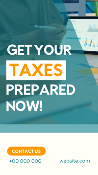 Prep Your Taxes Instagram Reel