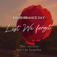 Remember Their Sacrifice Instagram Post