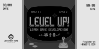 Retro 8bit Game Dev Course Twitter Post