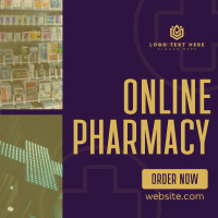 Online Pharmacy Business Instagram Post