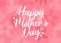Floral Mother's Day Postcard
