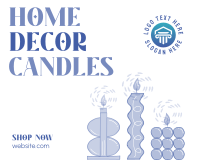 Decorative Home Candle Facebook Post