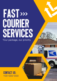 Fast & Reliable Delivery Flyer