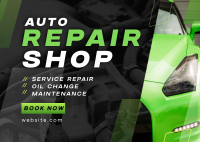 Trusted Auto Repair Postcard