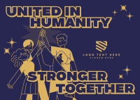 United Humanitarian Day Postcard