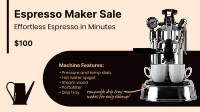 Espresso Machine Facebook Event Cover