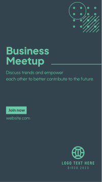 Business Meetup Instagram Story