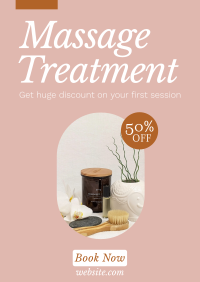 Elegant Massage Promo Poster