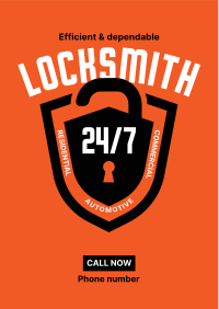 Shield Locksmith Flyer