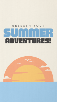 Minimalist Summer Adventure YouTube Short