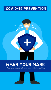 Wear Mask Facebook Story Image Preview
