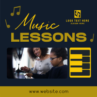 Music Lessons Instagram Post