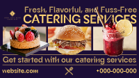 Modern Food Catering Services Facebook Event Cover