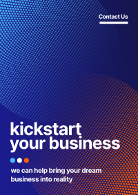 Business Kickstarter Poster